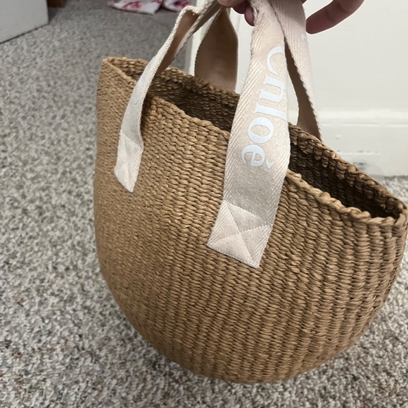 Chloe straw beach bag - Picture 6 of 7